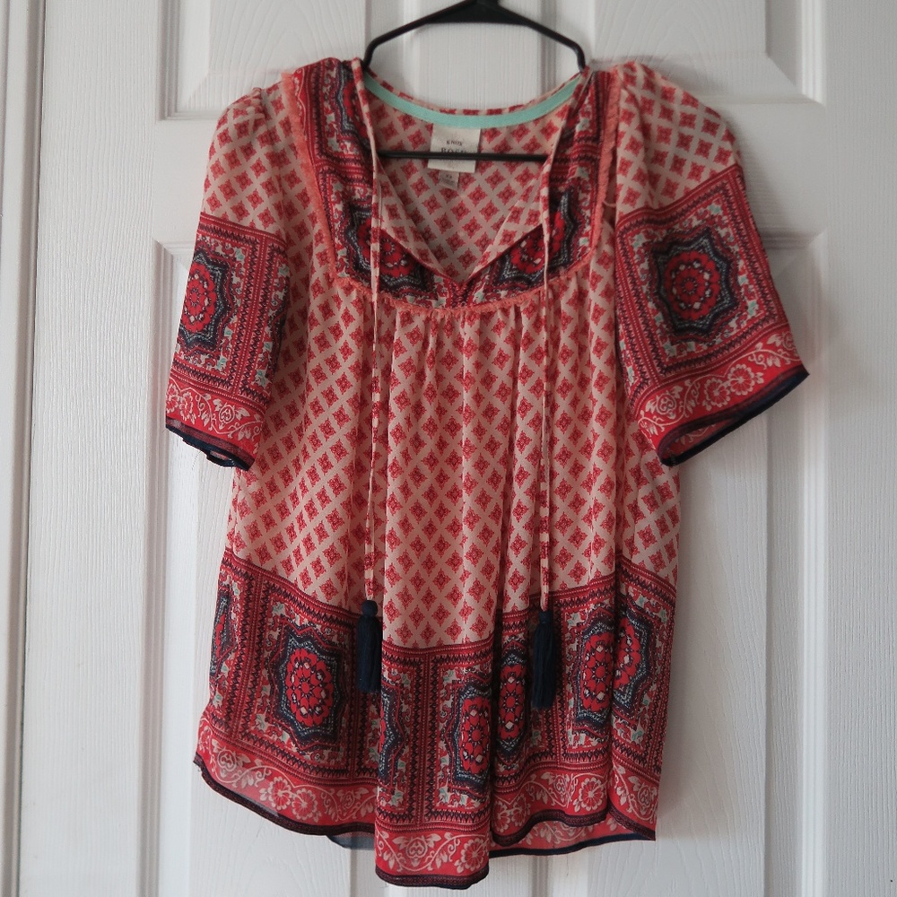Sheer Tunic Shirt